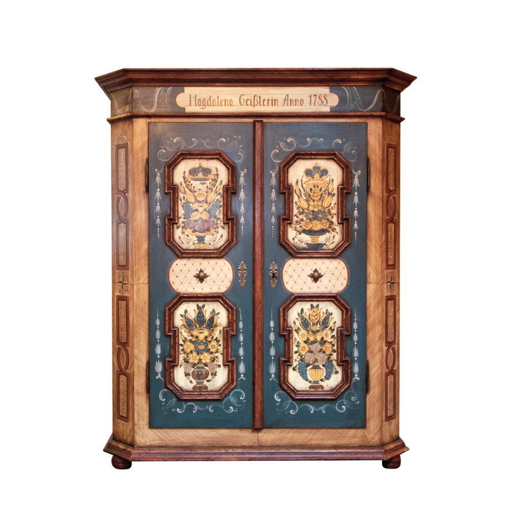 Zillertaler Schrank - nach dem Original im Tiroler Volkskunstmuseum