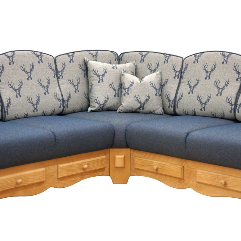 Ecksofa Lindau <br> Bezugstoff Adelina | Stoffkombi – Bild 6